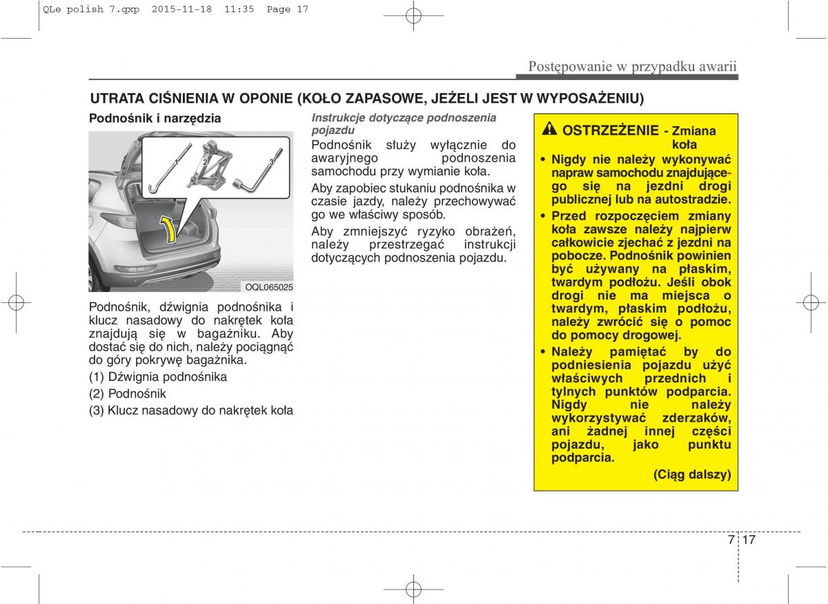 KIA Sportage IV instrukcja obslugi / page 625