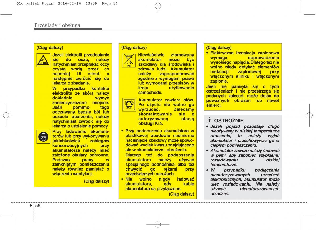 KIA Sportage IV instrukcja obslugi / page 705