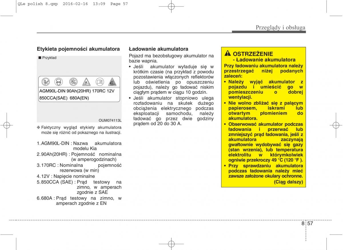 KIA Sportage IV instrukcja obslugi / page 706