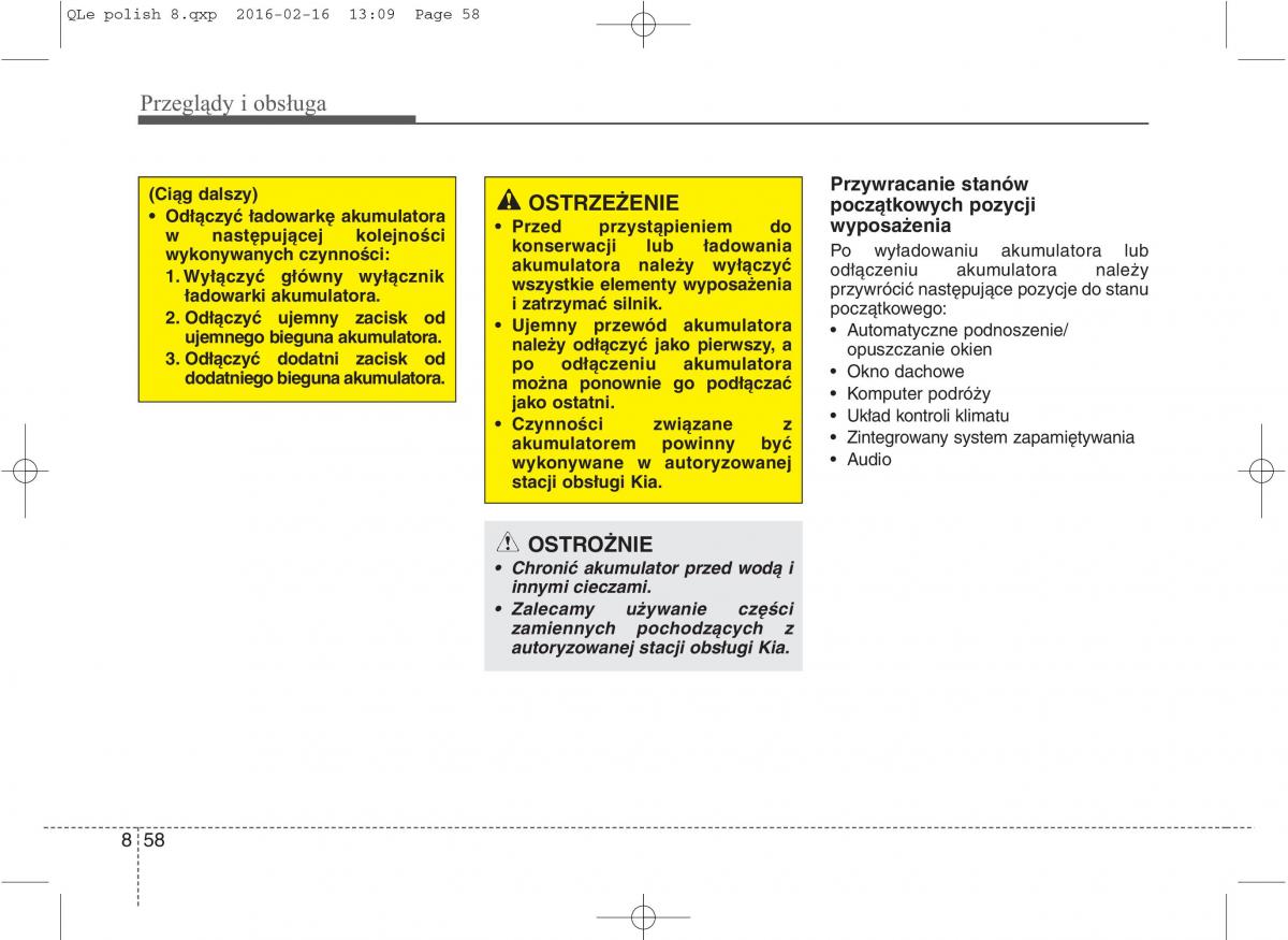 KIA Sportage IV instrukcja obslugi / page 707