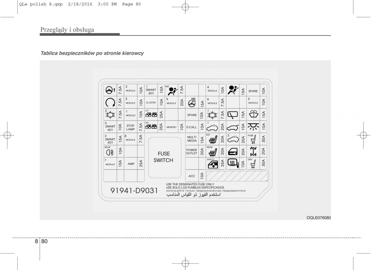 KIA Sportage IV instrukcja obslugi / page 729