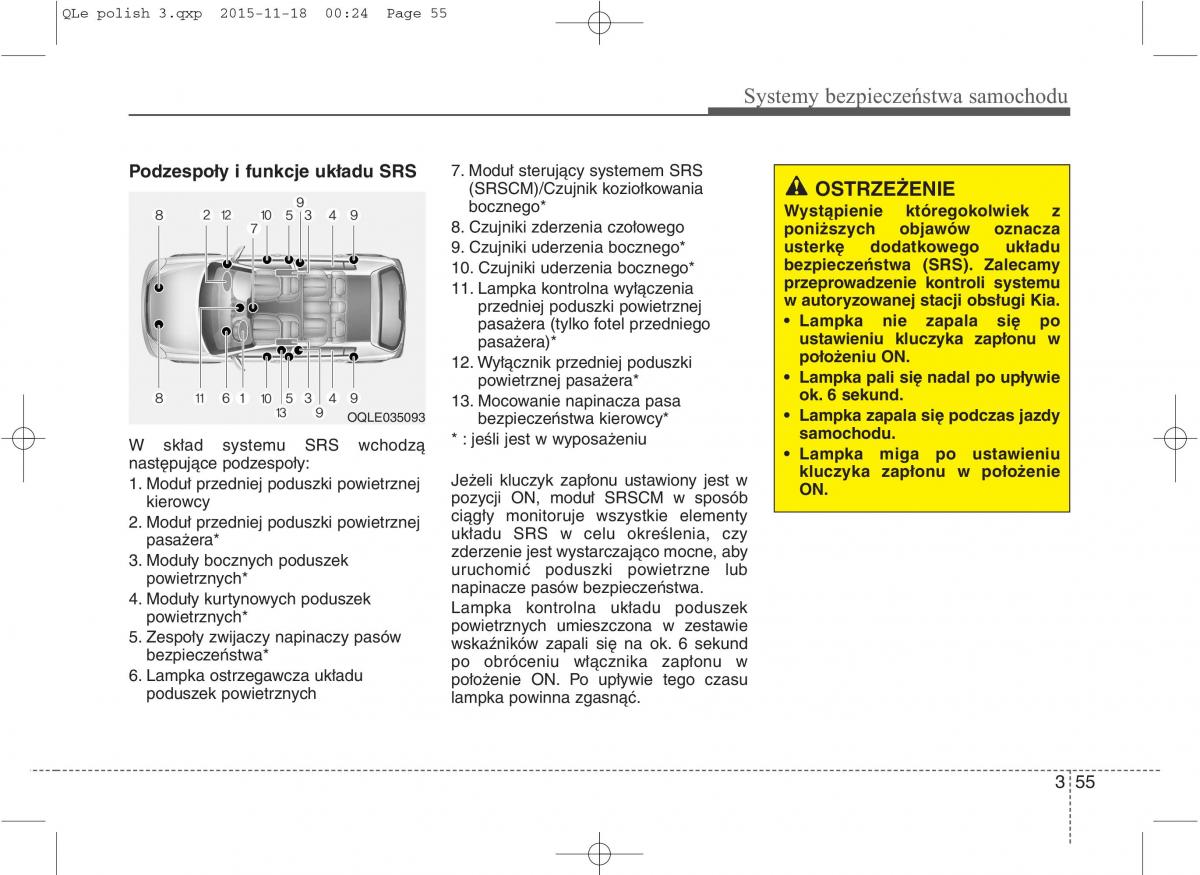 KIA Sportage IV instrukcja obslugi / page 74