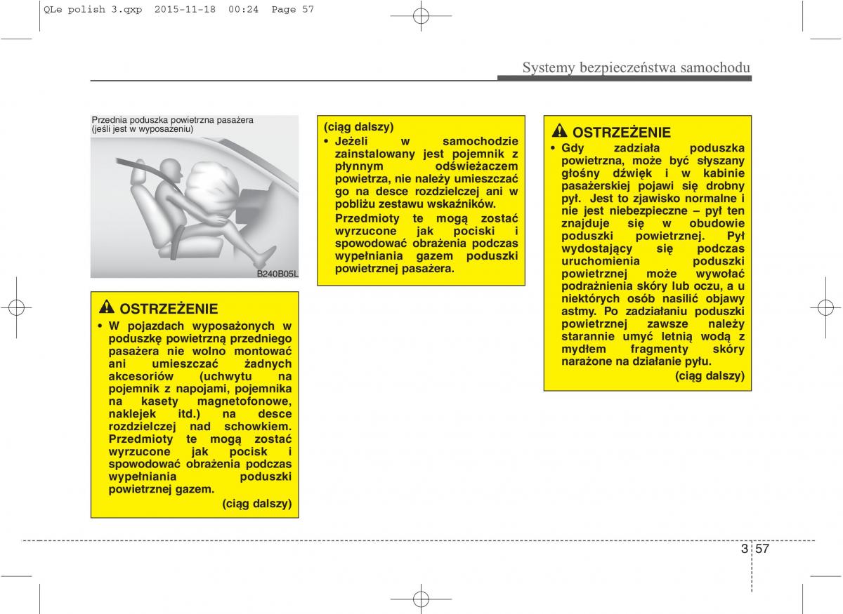 KIA Sportage IV instrukcja obslugi / page 76