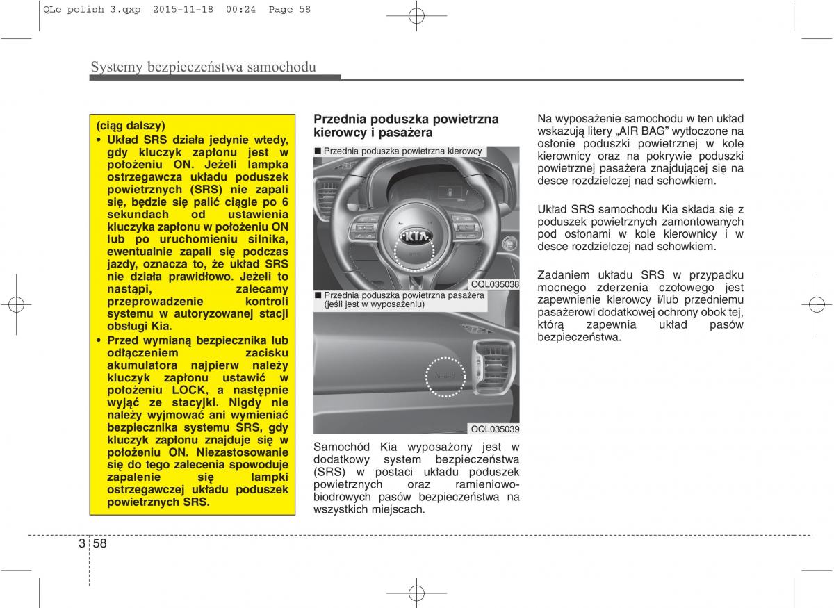 KIA Sportage IV instrukcja obslugi / page 77