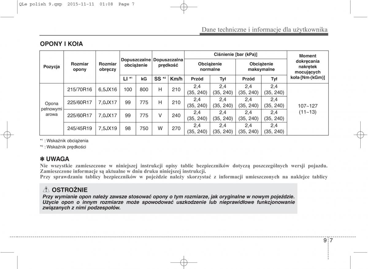 KIA Sportage IV instrukcja obslugi / page 785