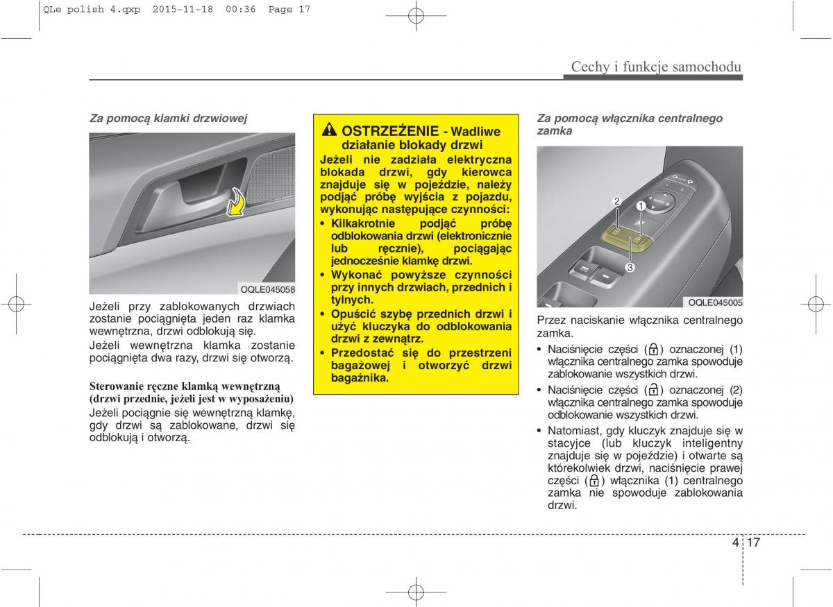 KIA Sportage IV instrukcja obslugi / page 112