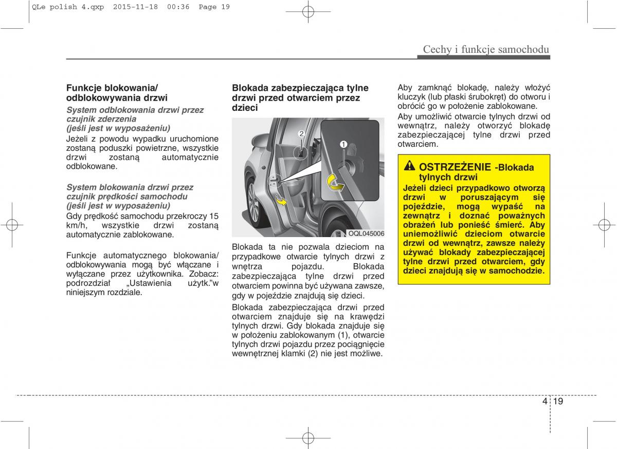 KIA Sportage IV instrukcja obslugi / page 114