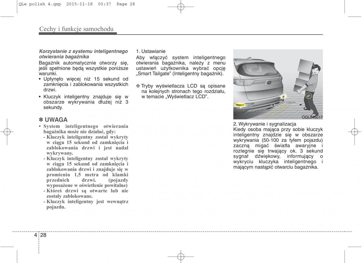 KIA Sportage IV instrukcja obslugi / page 123