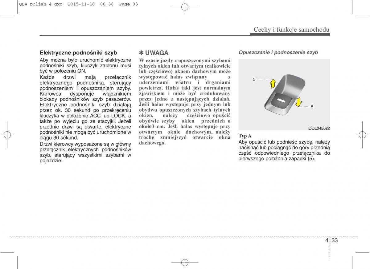 KIA Sportage IV instrukcja obslugi / page 128