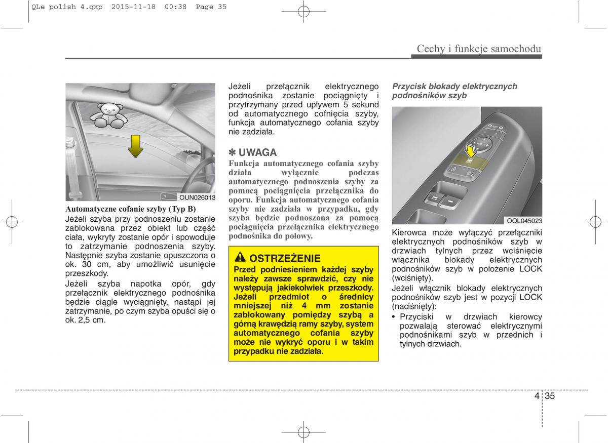 KIA Sportage IV instrukcja obslugi / page 130