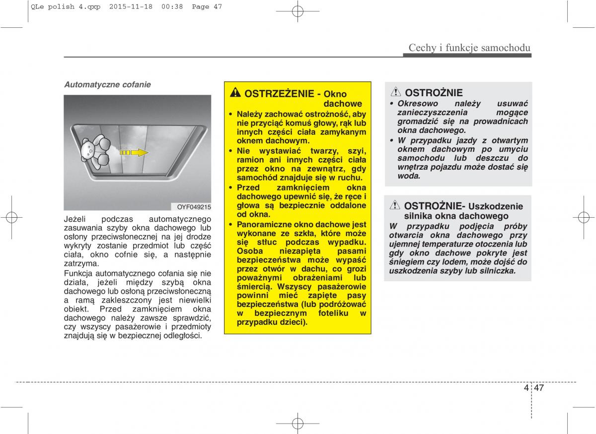 KIA Sportage IV instrukcja obslugi / page 142