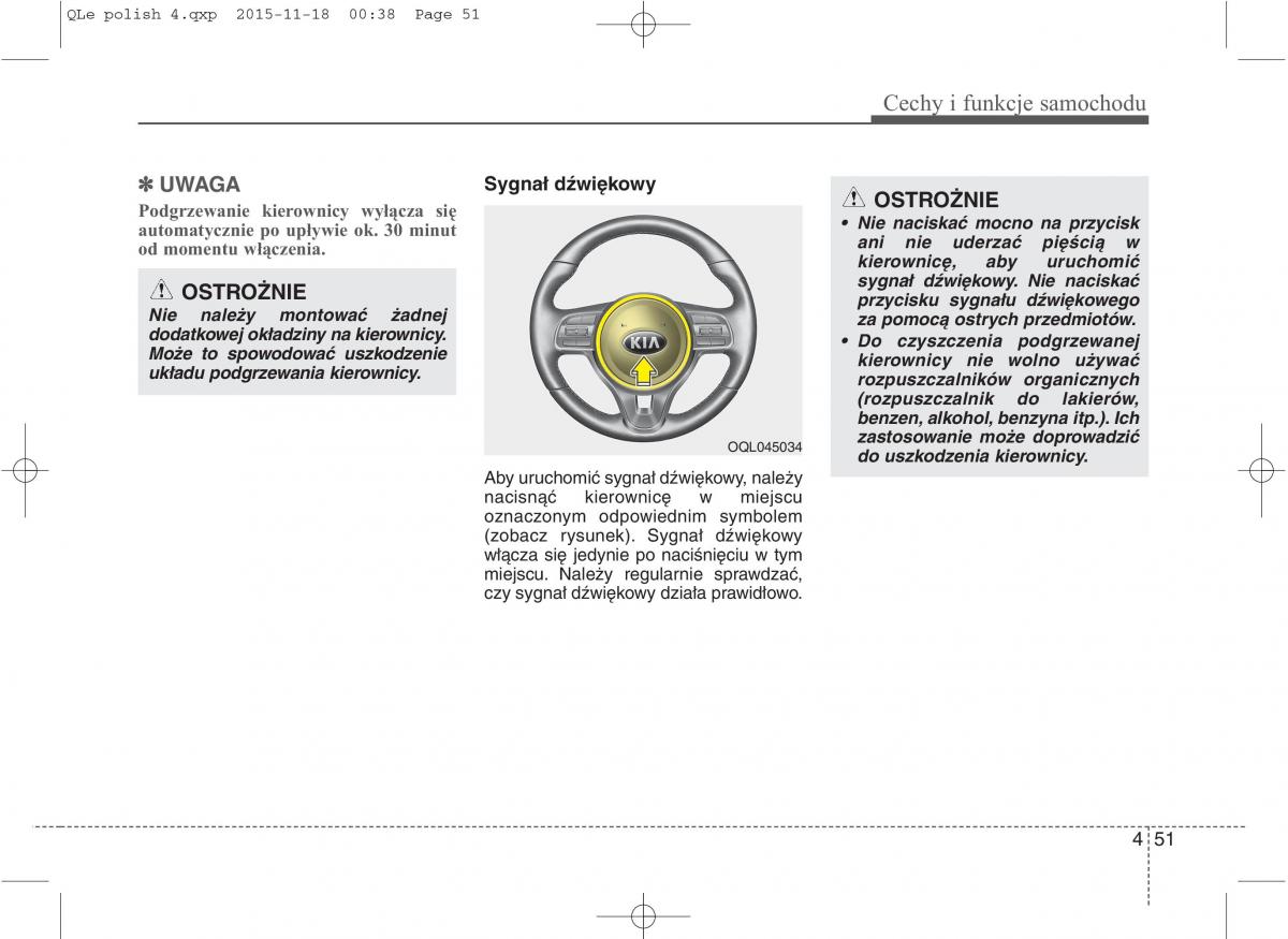 KIA Sportage IV instrukcja obslugi / page 146