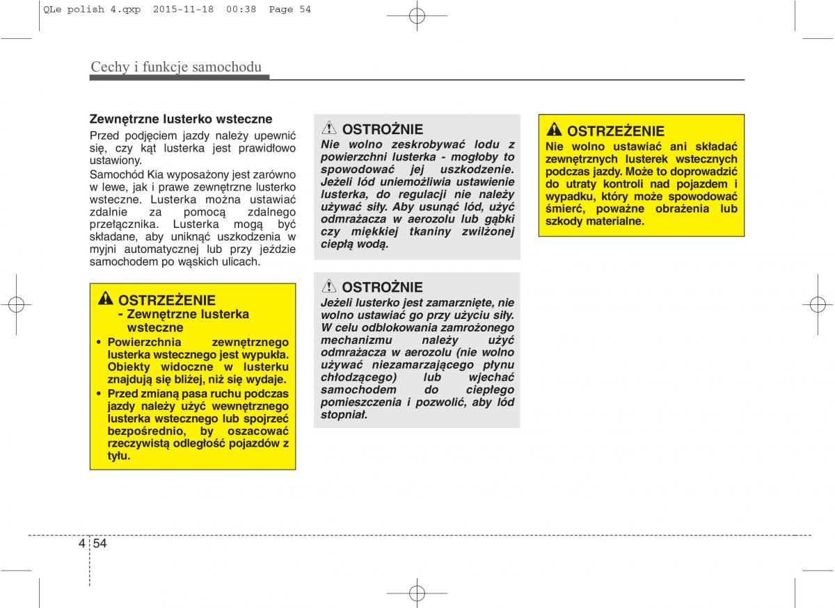 KIA Sportage IV instrukcja obslugi / page 149