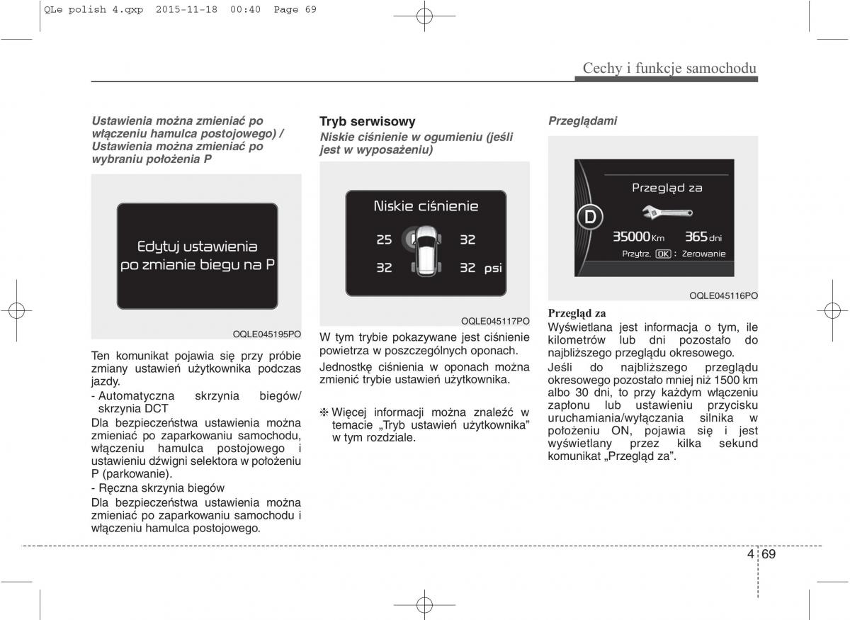 KIA Sportage IV instrukcja obslugi / page 164