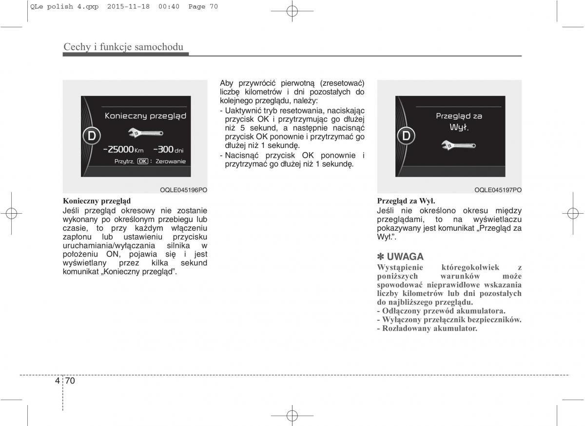 KIA Sportage IV instrukcja obslugi / page 165