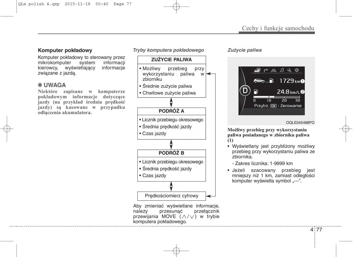 KIA Sportage IV instrukcja obslugi / page 172