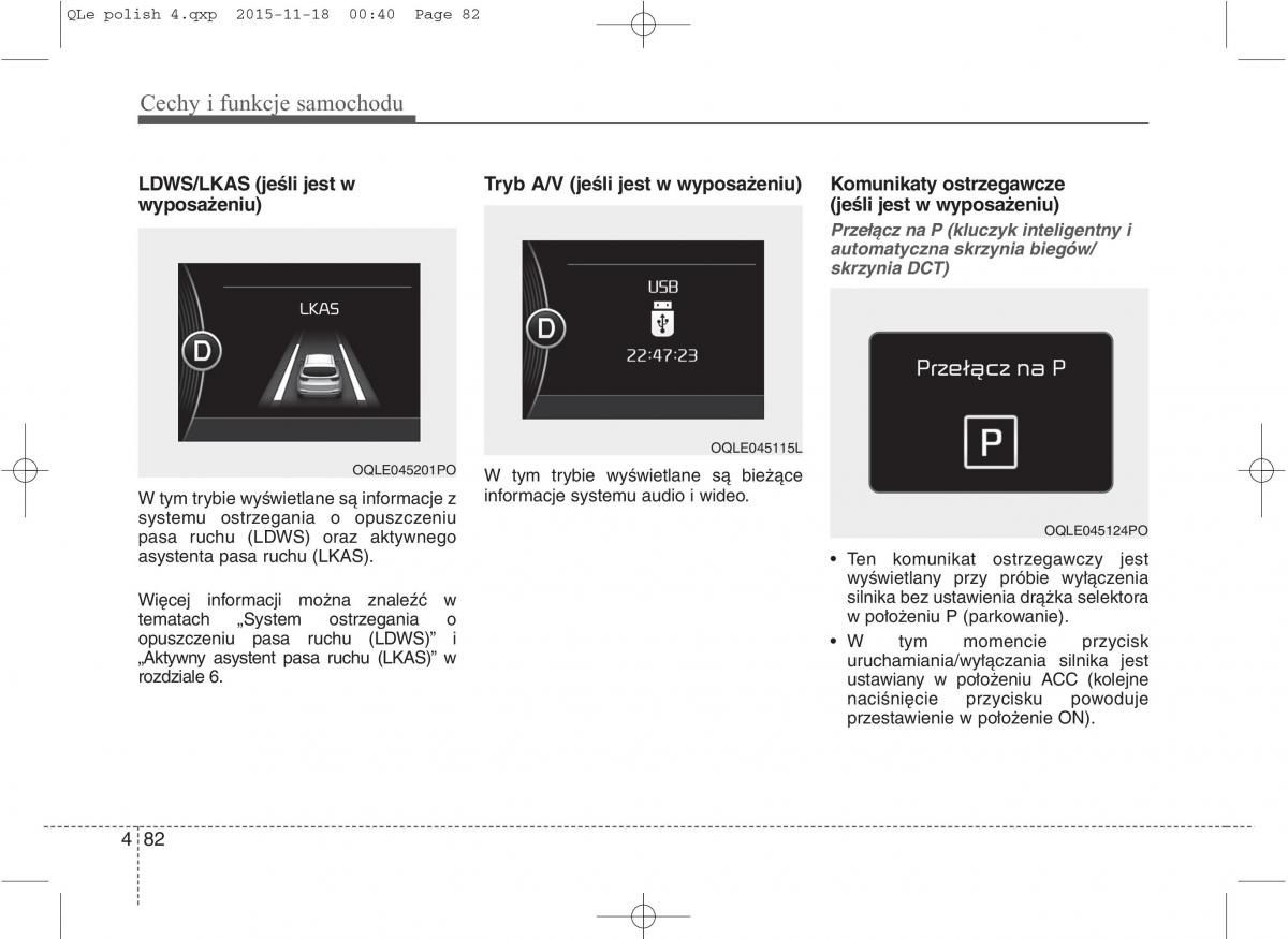 KIA Sportage IV instrukcja obslugi / page 177