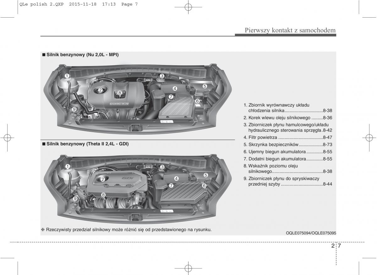 KIA Sportage IV instrukcja obslugi / page 18