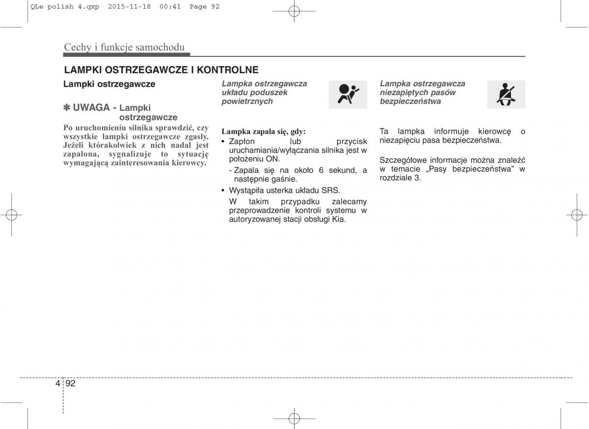 KIA Sportage IV instrukcja obslugi / page 187