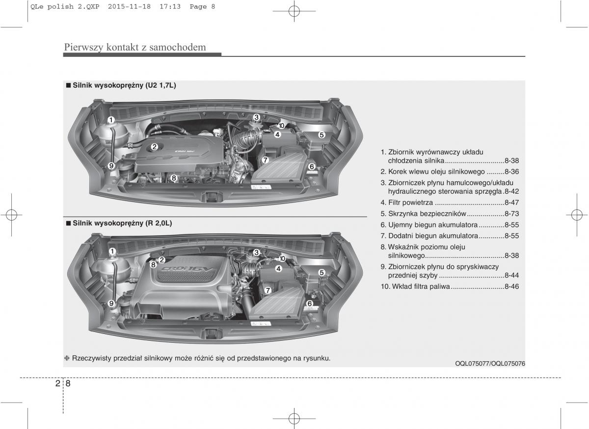 KIA Sportage IV instrukcja obslugi / page 19