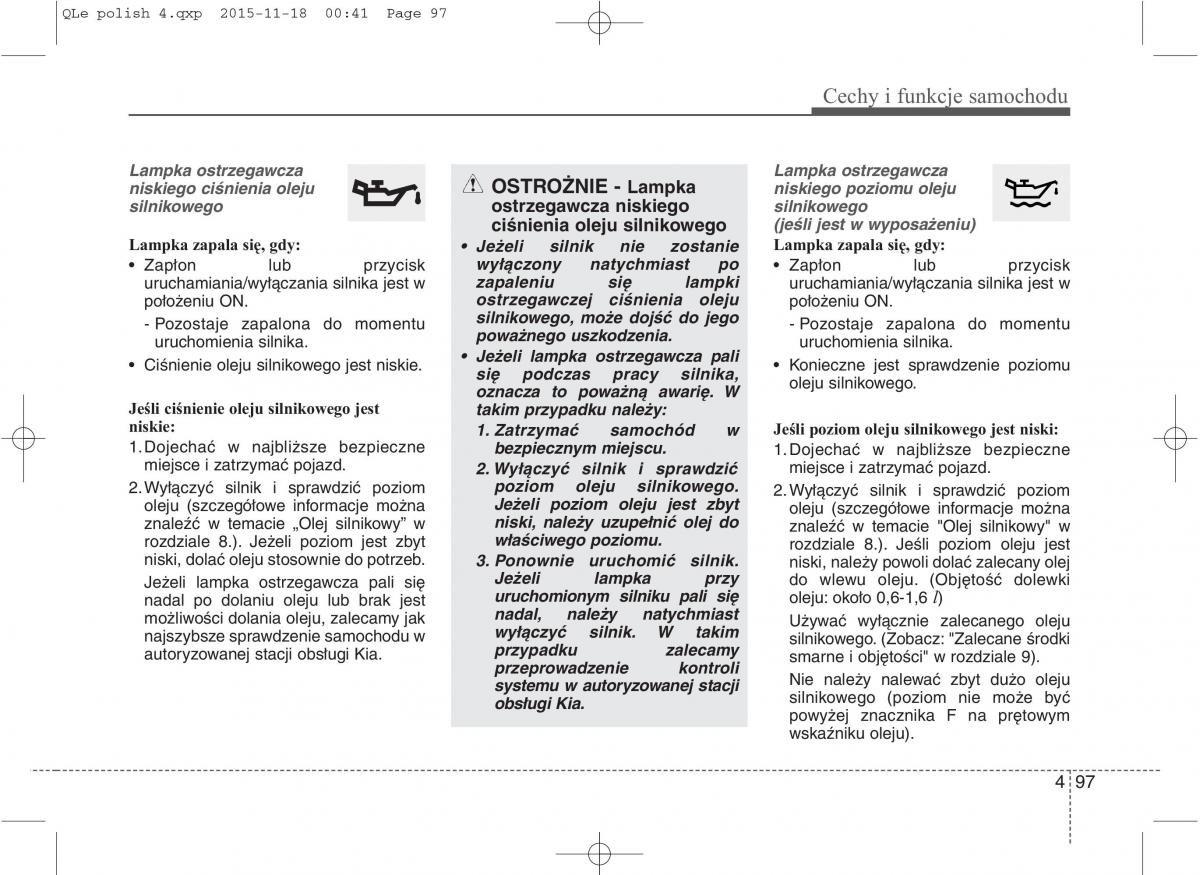 KIA Sportage IV instrukcja obslugi / page 192