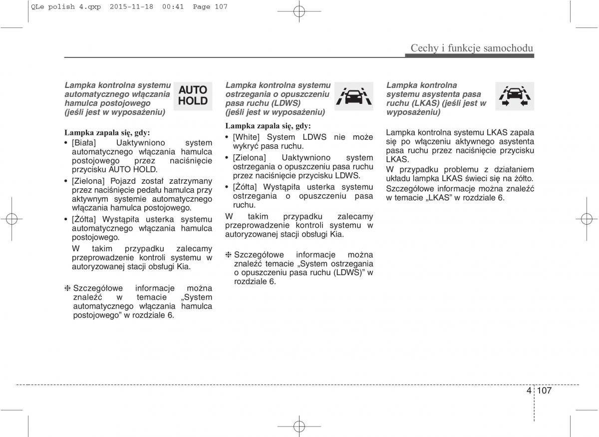 KIA Sportage IV instrukcja obslugi / page 202