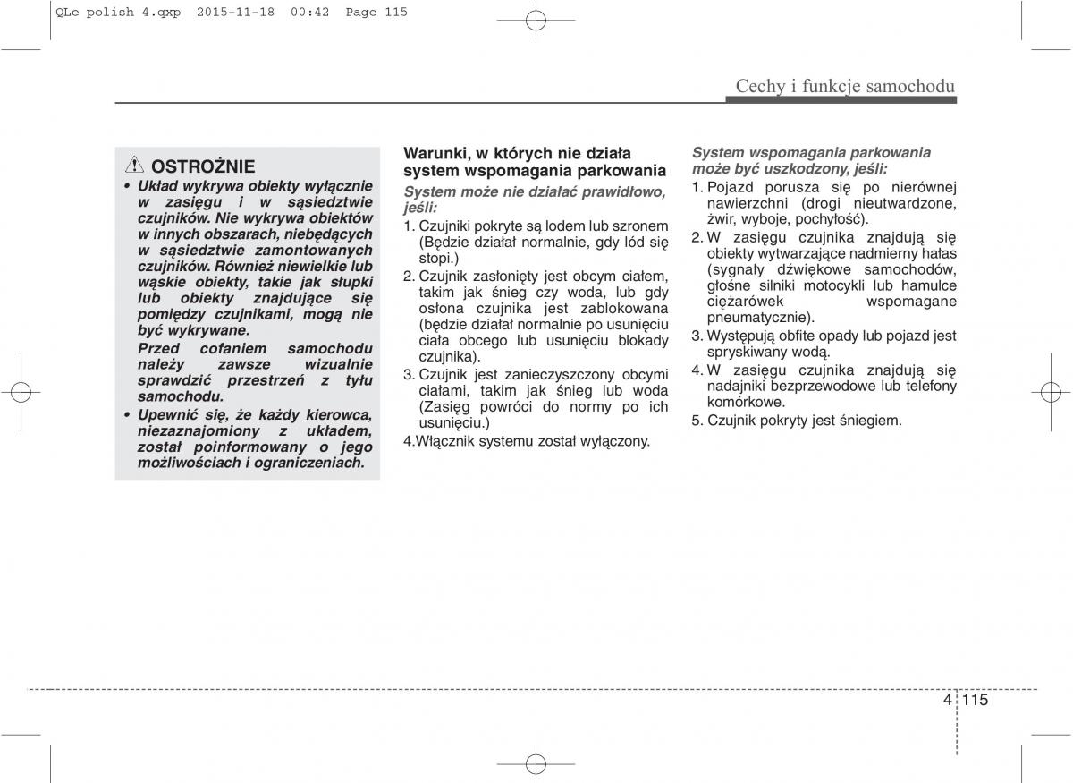 KIA Sportage IV instrukcja obslugi / page 210