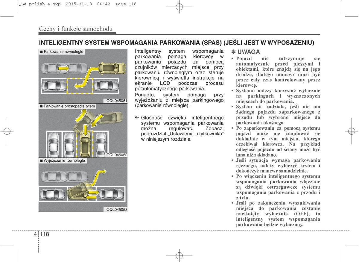 KIA Sportage IV instrukcja obslugi / page 213