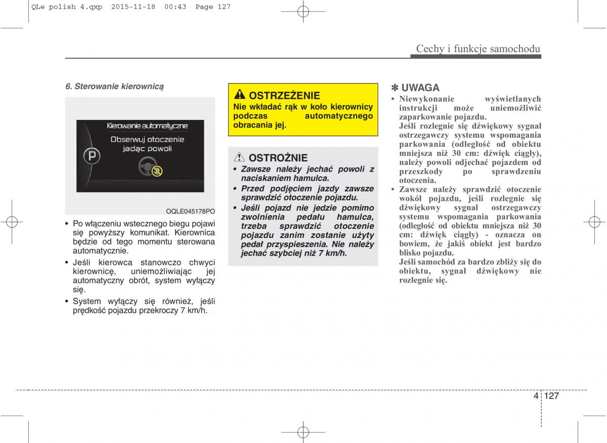 KIA Sportage IV instrukcja obslugi / page 222