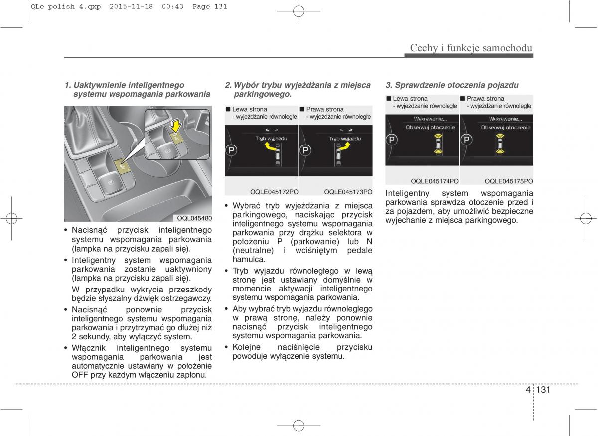 KIA Sportage IV instrukcja obslugi / page 226