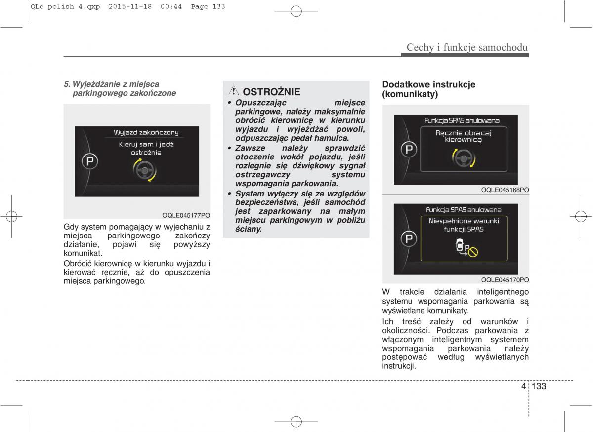 KIA Sportage IV instrukcja obslugi / page 228