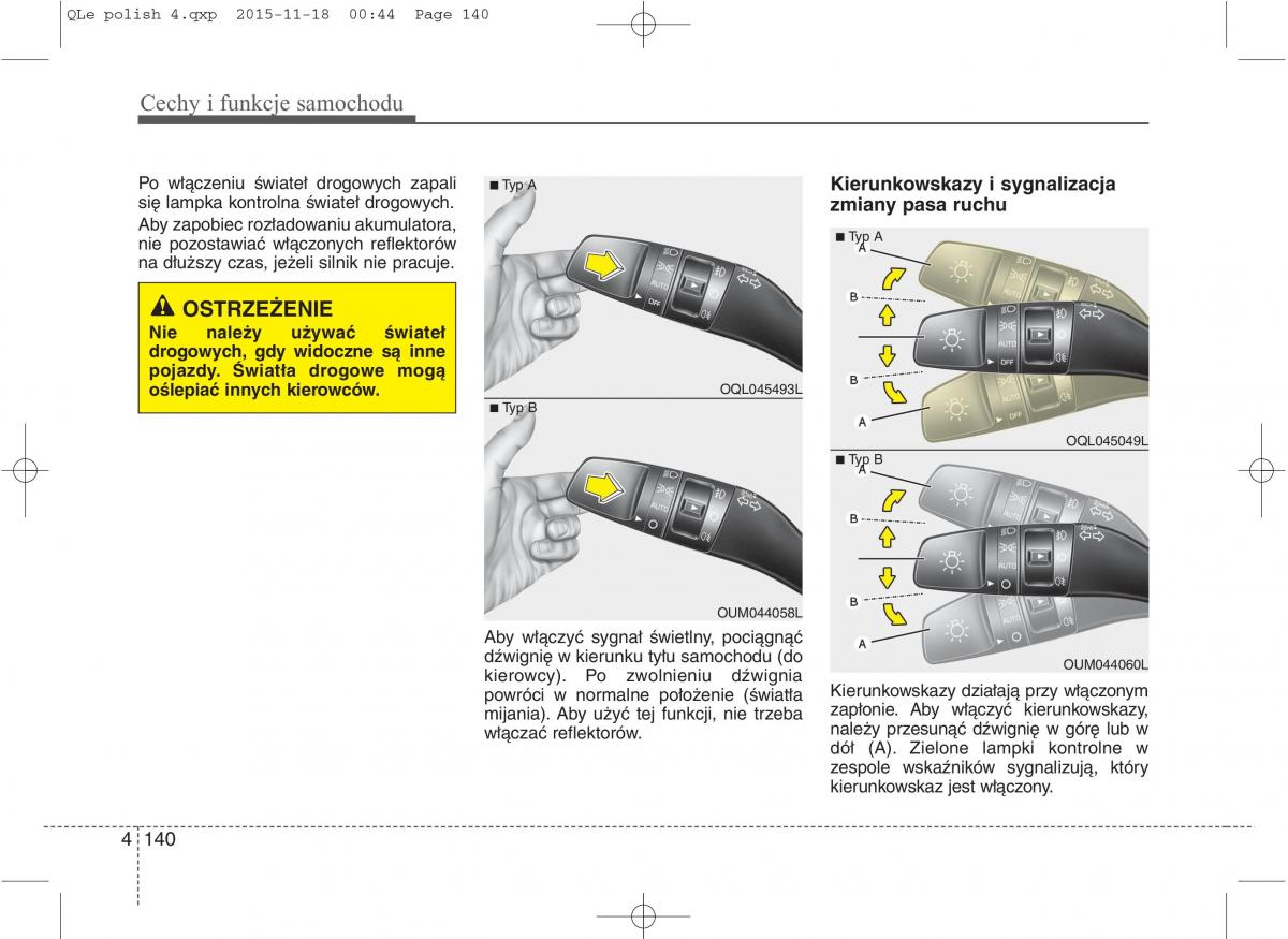 KIA Sportage IV instrukcja obslugi / page 235