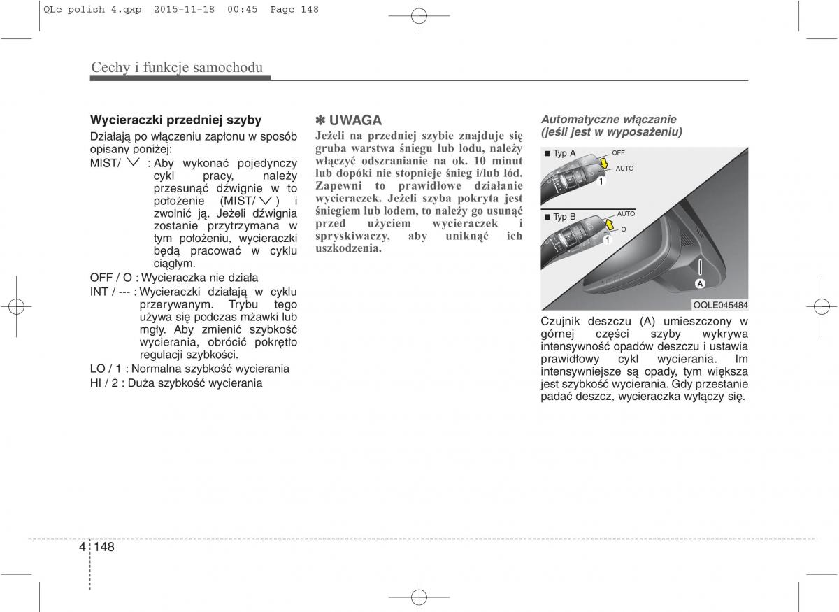 KIA Sportage IV instrukcja obslugi / page 243