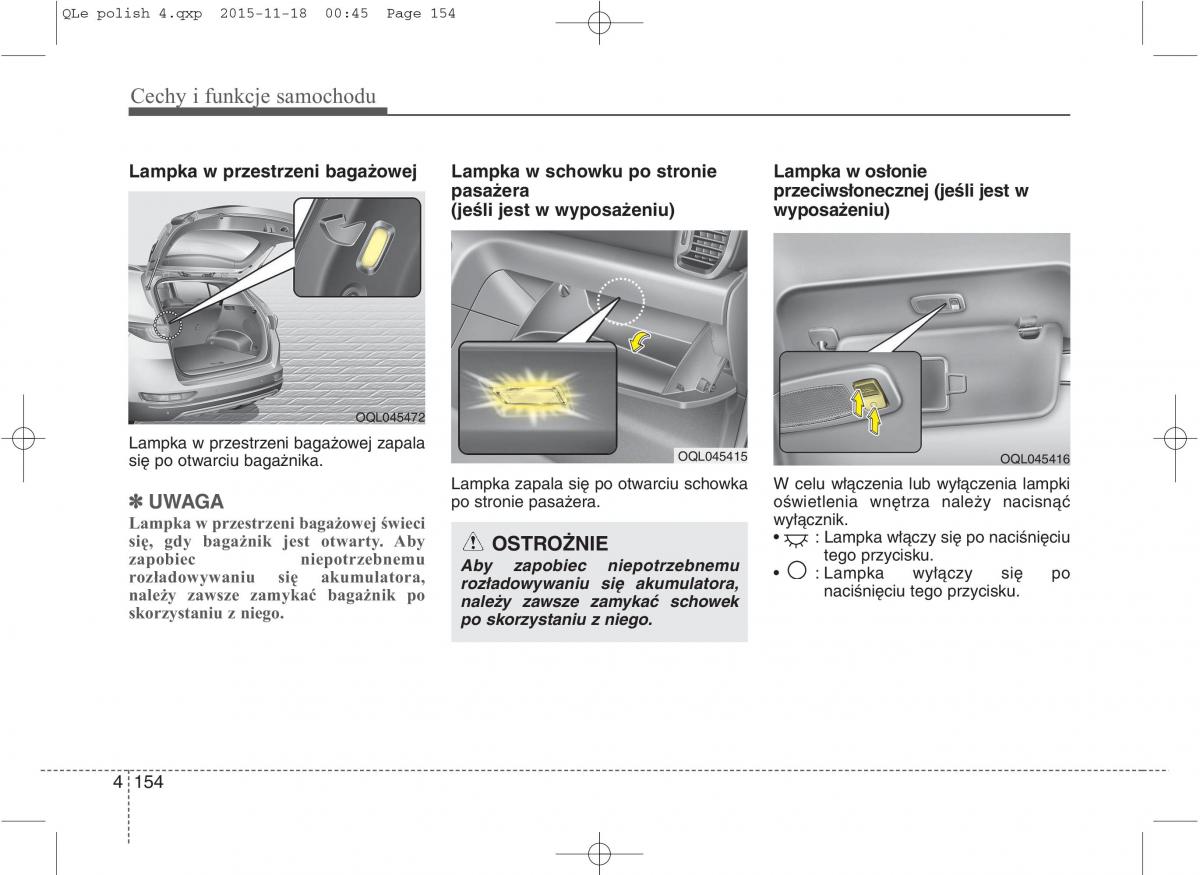 KIA Sportage IV instrukcja obslugi / page 249