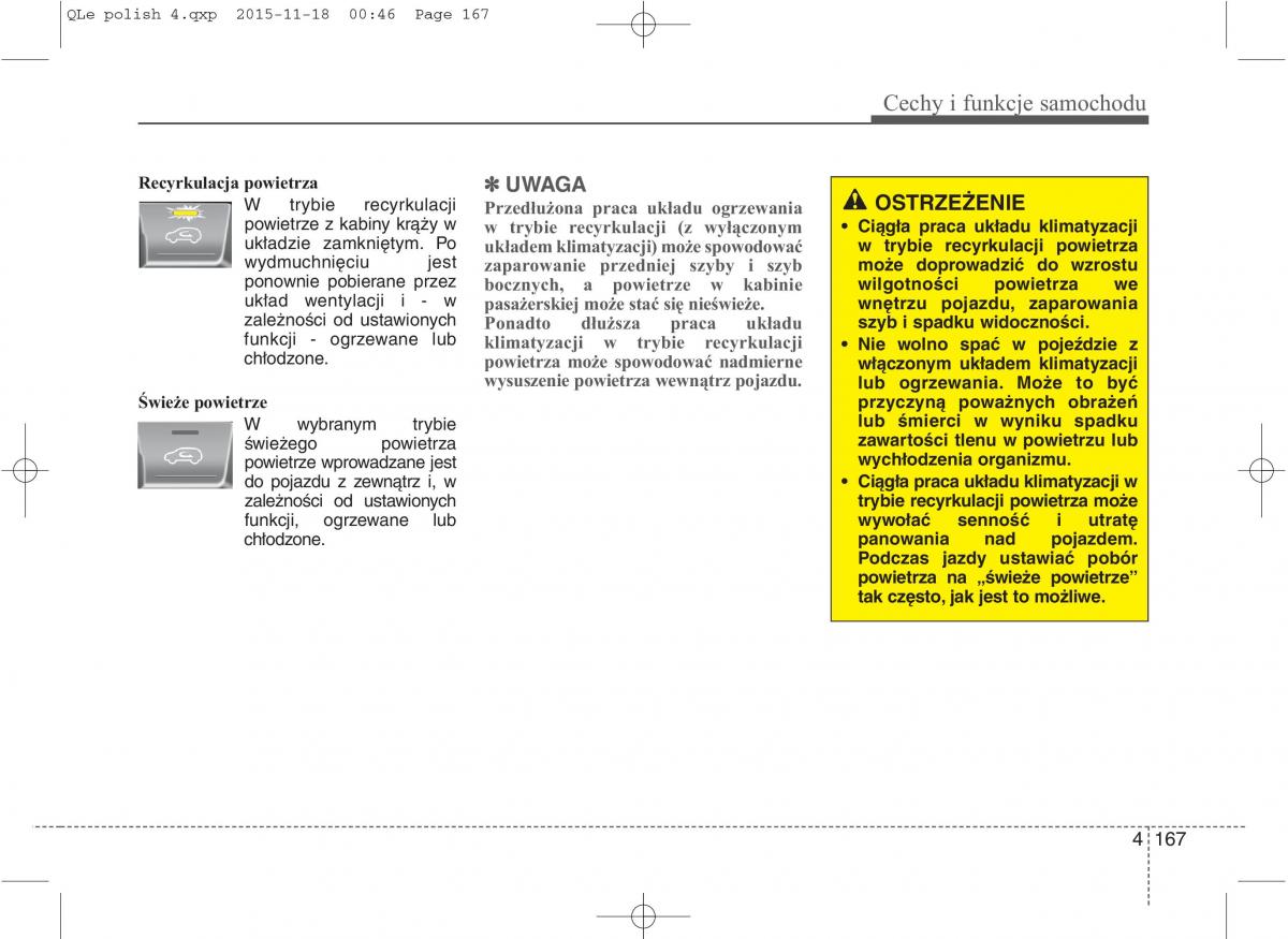 KIA Sportage IV instrukcja obslugi / page 262