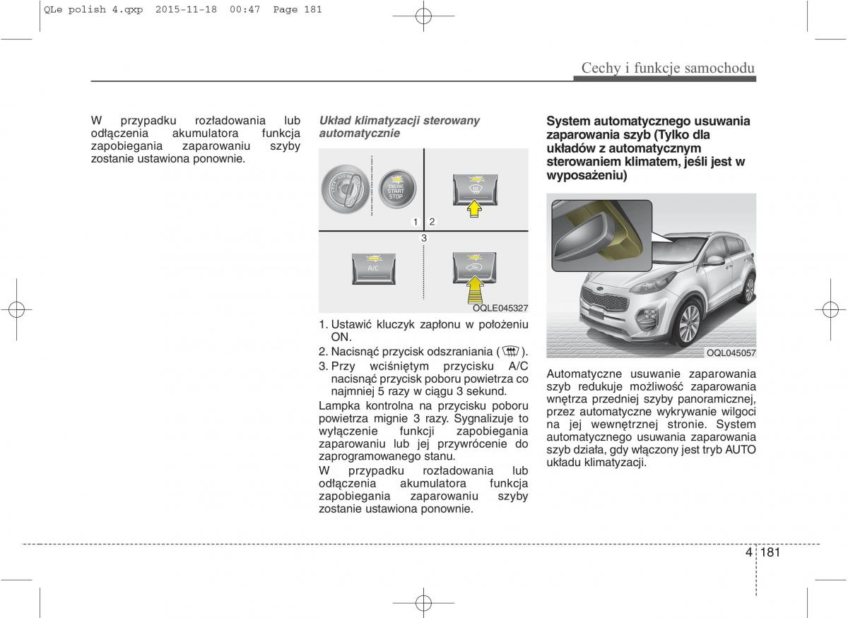 KIA Sportage IV instrukcja obslugi / page 276