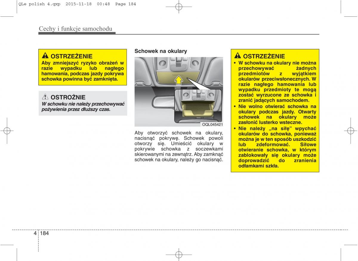 KIA Sportage IV instrukcja obslugi / page 279