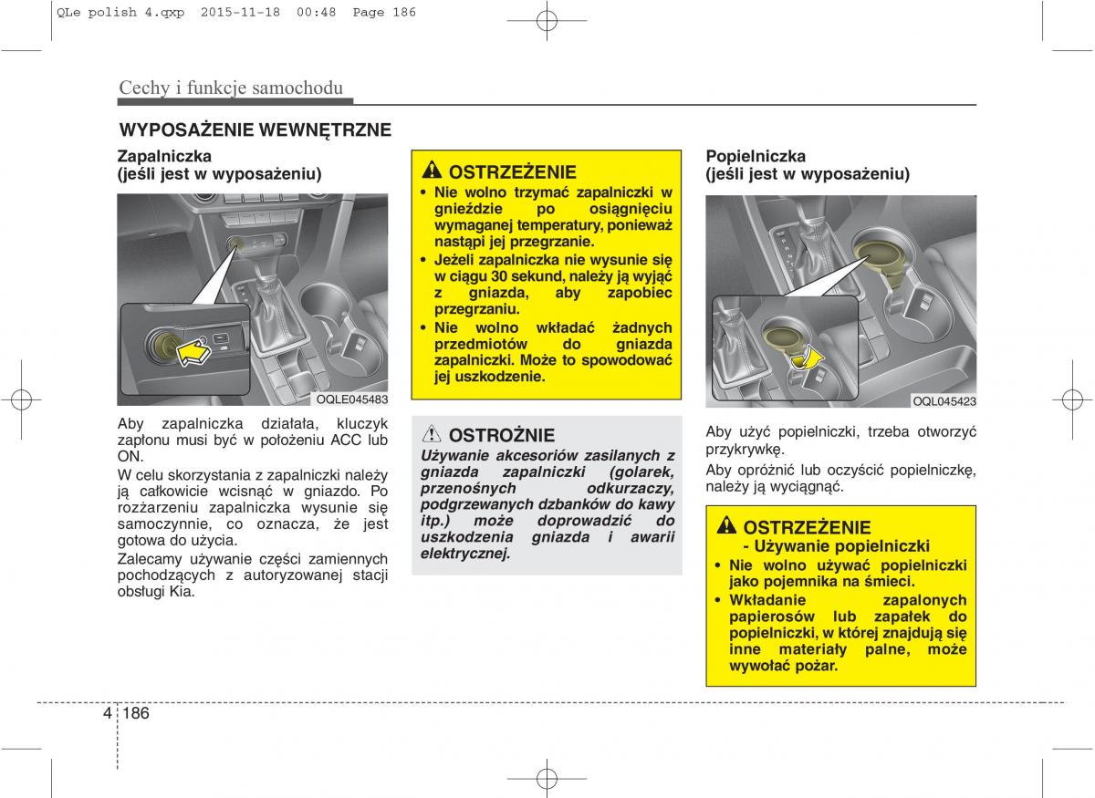 KIA Sportage IV instrukcja obslugi / page 281