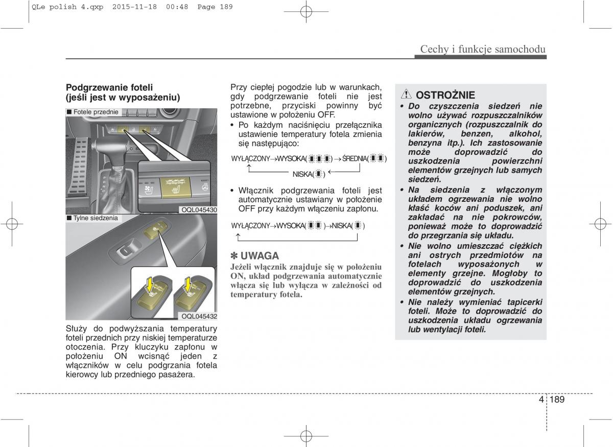 KIA Sportage IV instrukcja obslugi / page 284