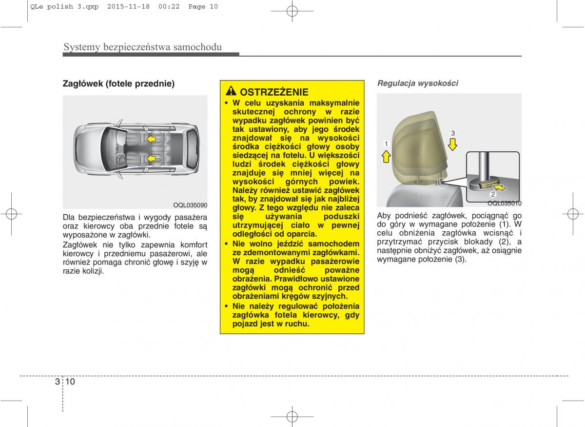 KIA Sportage IV instrukcja obslugi / page 29