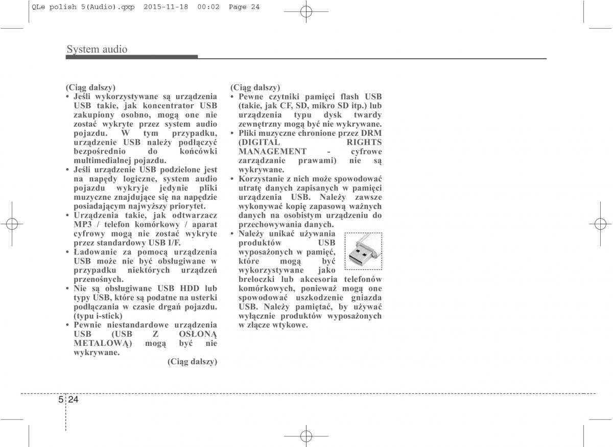 KIA Sportage IV instrukcja obslugi / page 319