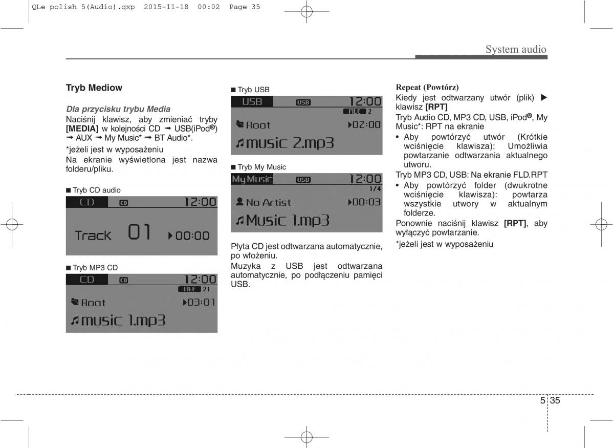 KIA Sportage IV instrukcja obslugi / page 330