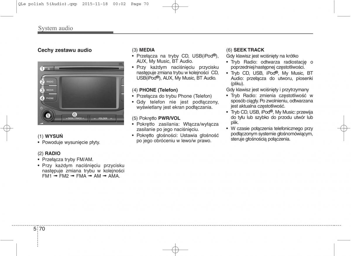 KIA Sportage IV instrukcja obslugi / page 365