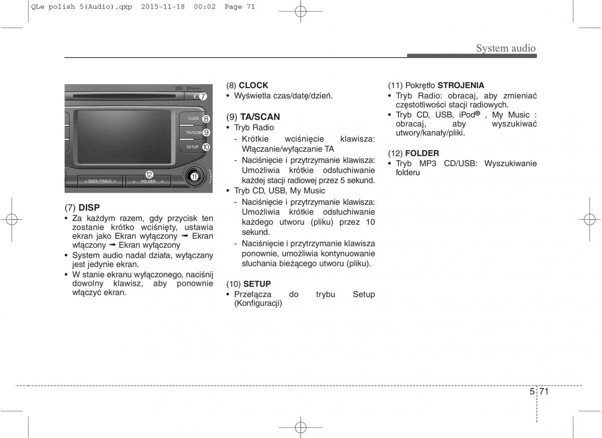 KIA Sportage IV instrukcja obslugi / page 366