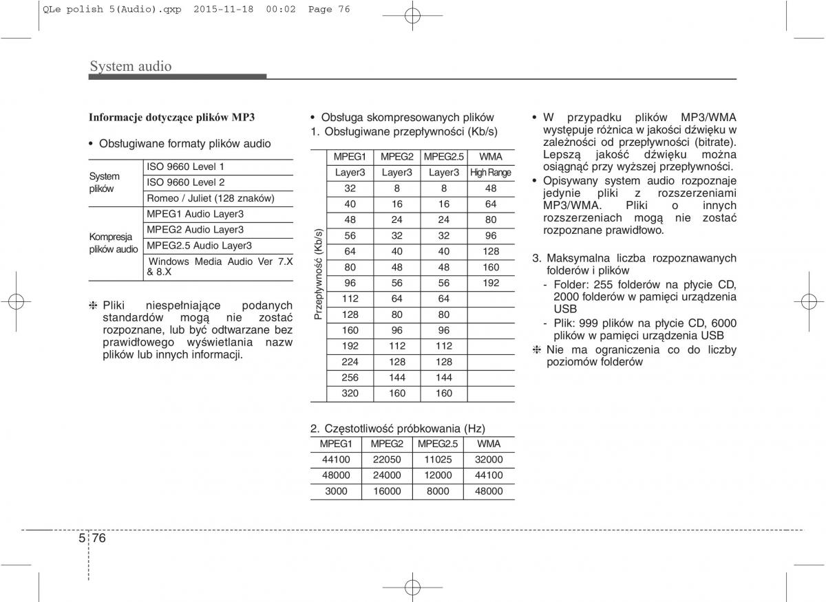 KIA Sportage IV instrukcja obslugi / page 371