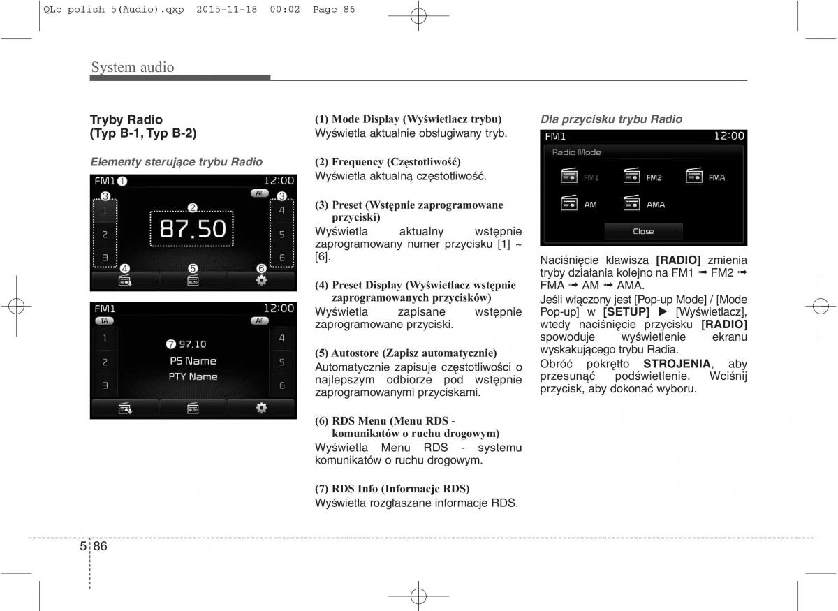 KIA Sportage IV instrukcja obslugi / page 381