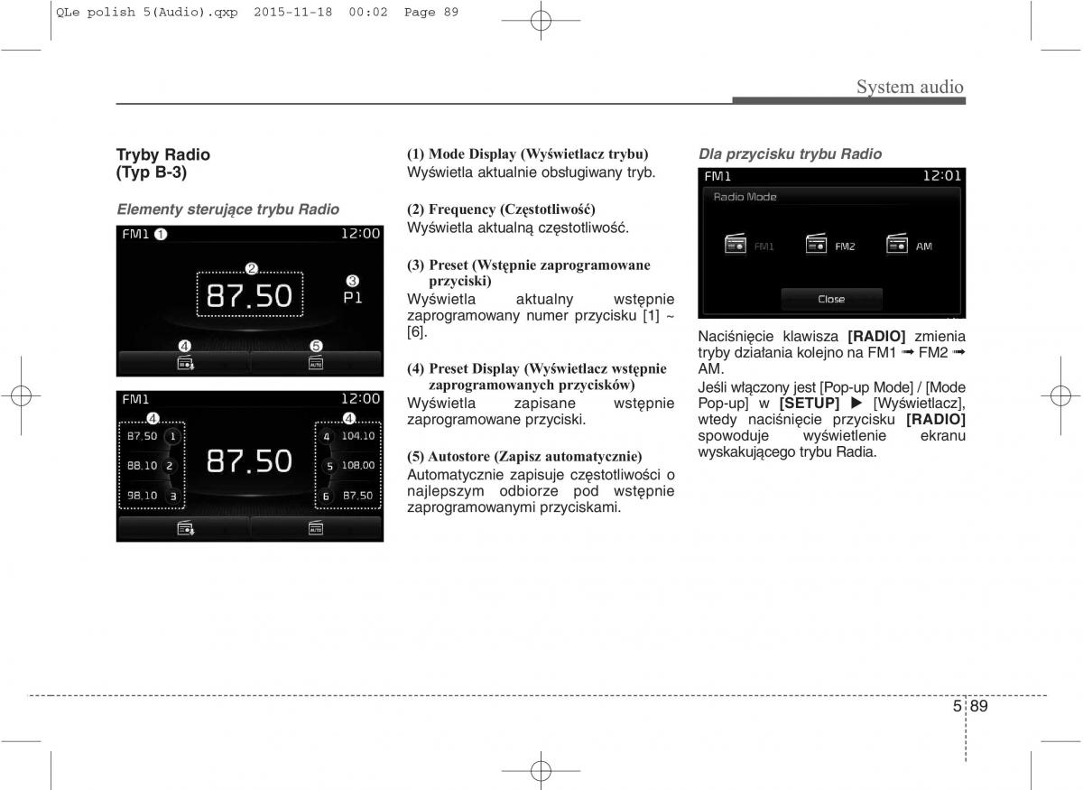 KIA Sportage IV instrukcja obslugi / page 384