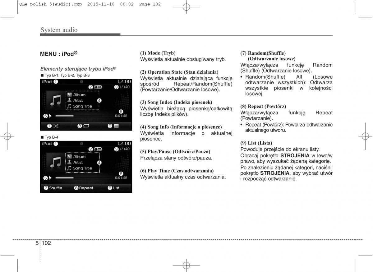 KIA Sportage IV instrukcja obslugi / page 397