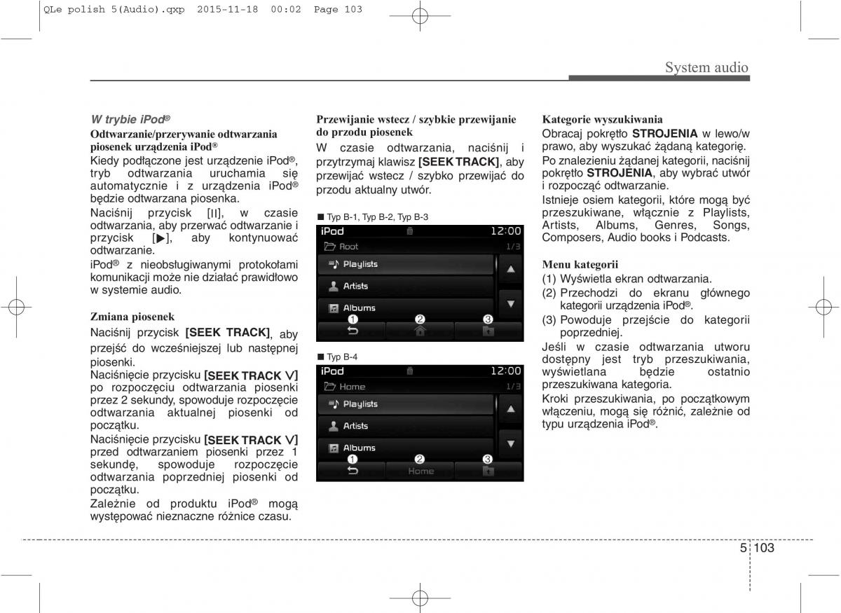 KIA Sportage IV instrukcja obslugi / page 398