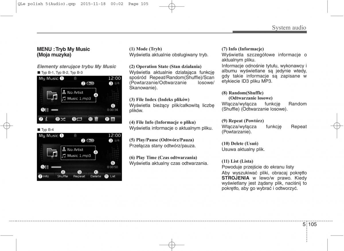 KIA Sportage IV instrukcja obslugi / page 400